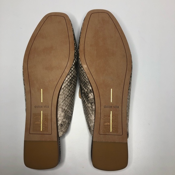 Dolce Vita Bree Snake Embossed Mule - Picture 8 of 9